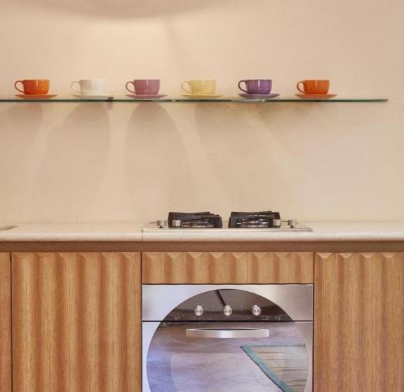 침실 1개 가든 전망 아파트, Villa San Simone