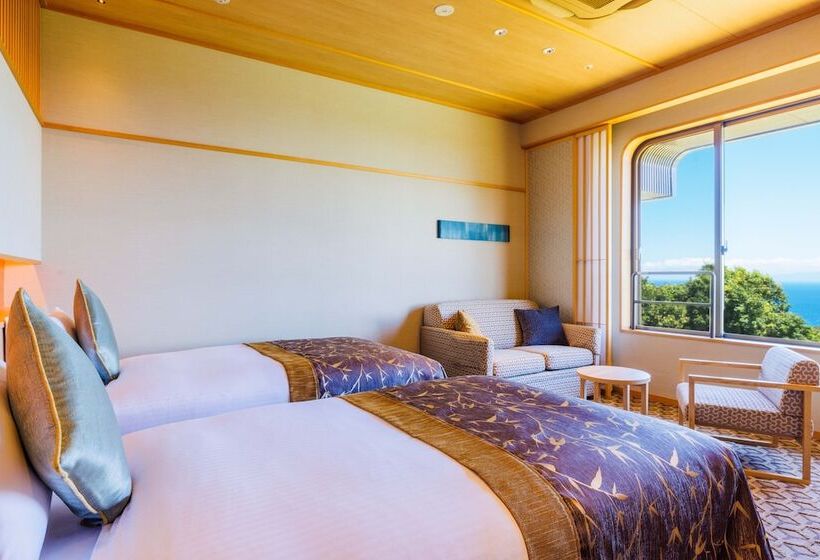 オーシャンビュースーペリアールーム, Kamenoi Hotel Izukogen
