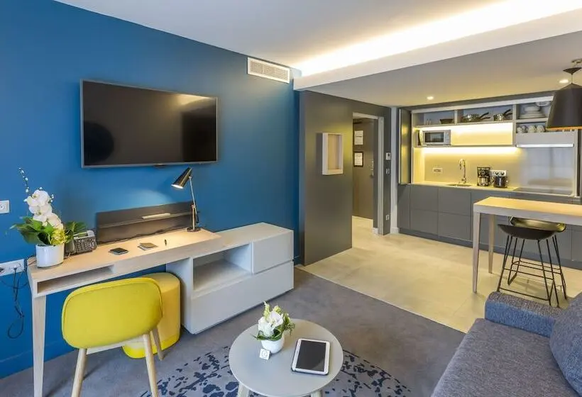 1ベッドルームアパートメント, Nemea Appart Hotel Cannes Palais