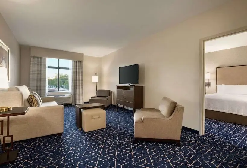 身障者適用スイートルーム, Homewood Suites By Hilton Albany Crossgates Mall, Ny
