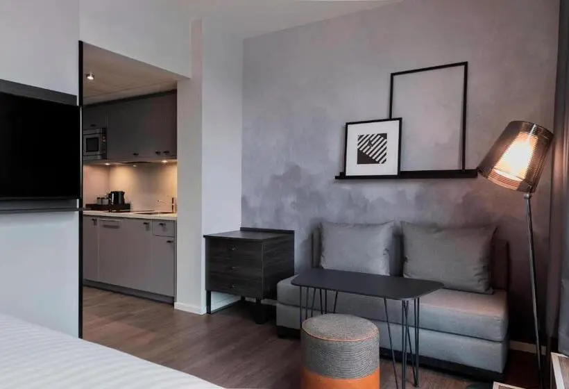 シティビューのスタンダードスタジオ, Residence Inn By Marriott Frankfurt City Center