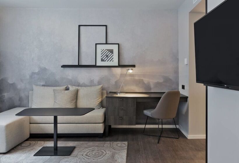 Superior studio with city view, Residence Inn By Marriott Frankfurt City Center