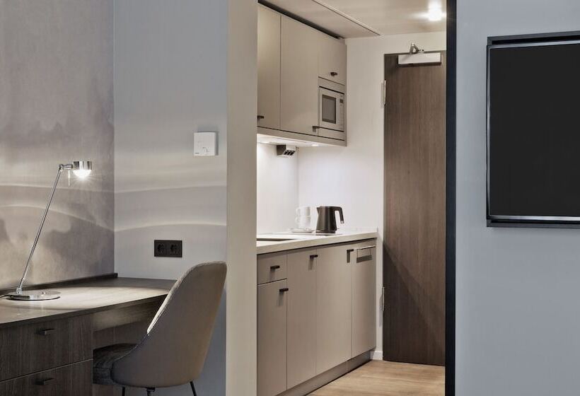 舒适一室公寓, Residence Inn By Marriott Frankfurt City Center