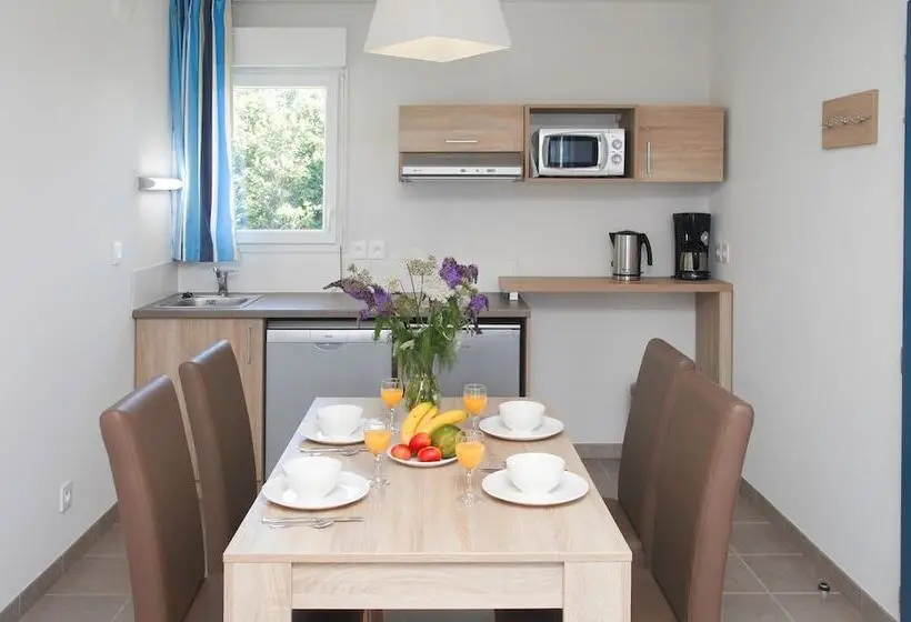 ２ベッドルームアパートメント, Résidence Odalys Les Iles Du Morbihan