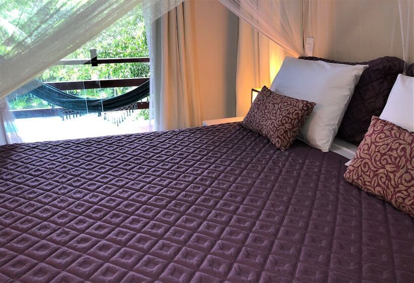 庭の見える1ベッドルームアパートメント, Ouro Sobre Azul Apart