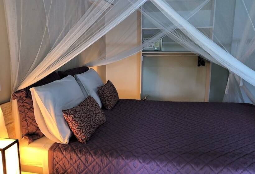 庭の見える1ベッドルームアパートメント, Ouro Sobre Azul Apart