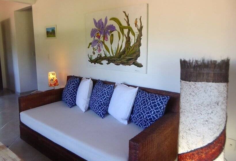 庭の見える1ベッドルームアパートメント, Ouro Sobre Azul Apart