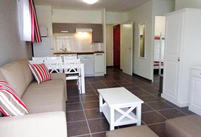 带2个卧室的公寓, Résidence Odalys Le Clos Saint Michel