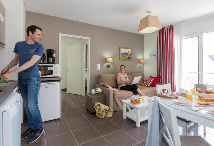 带2个卧室的公寓, Résidence Odalys Le Clos Saint Michel