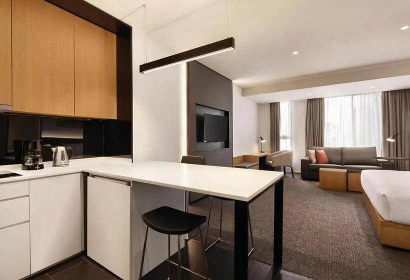 キングサイズベッドのスイートルーム, Hyatt House Kuala Lumpur, Mont Kiara