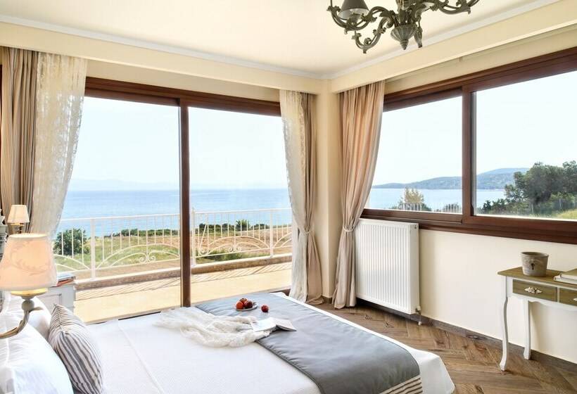 فيلا ديلوكس غرفة نوم واحدة مطلة على البحر, Villa D Oro   Luxury Villas & Suites