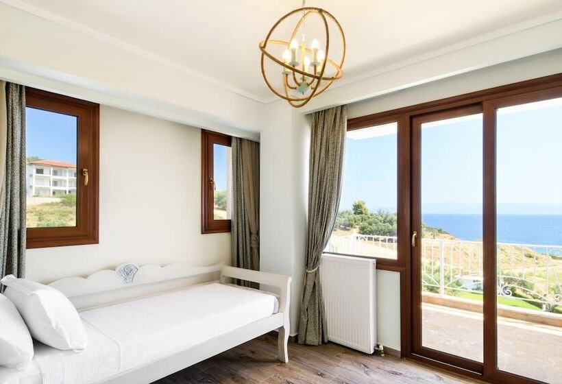 فيلا ديلوكس غرفة نوم واحدة مطلة على البحر, Villa D Oro   Luxury Villas & Suites