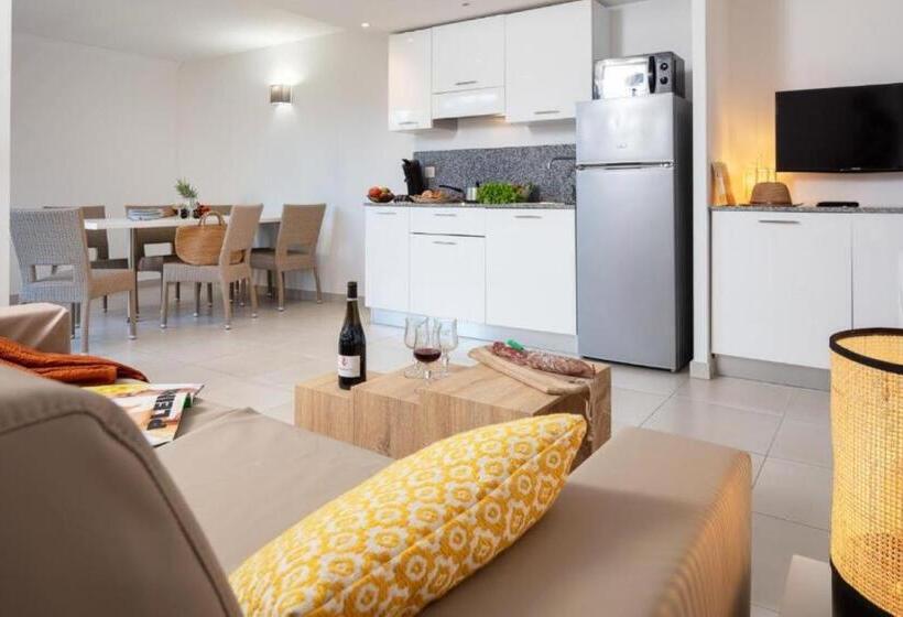 Апартаменты 2 Спальни, Résidence Marina Bianca