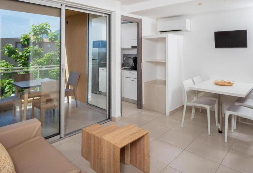 Апартаменты 1 Спальня Вид на Бассейн, Résidence Marina Bianca