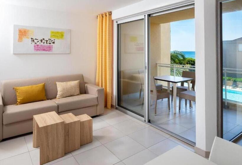 Апартаменты 1 Спальня Вид на Бассейн, Résidence Marina Bianca