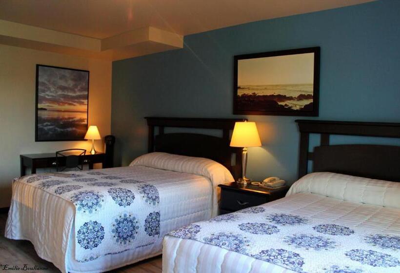 Номер Стандарт 2 Двуспальные Кровати, Hôtel Motel Le Beluga