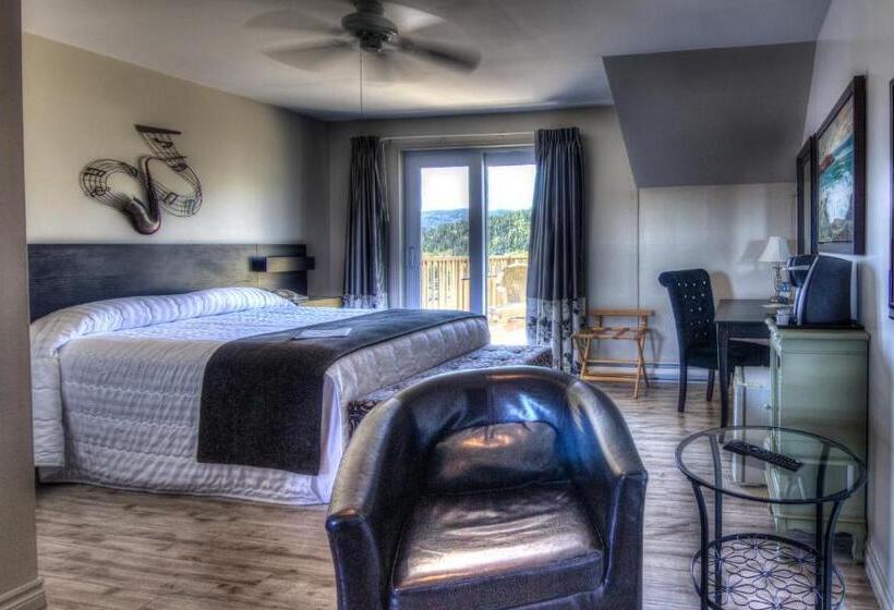 חדר סטנדרט עם מרפסת, Hôtel Motel Le Beluga