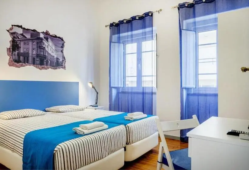 Standard-huone Jaettu Kylpyhuone, Loulé Coreto Hostel
