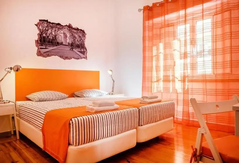 Standard-huone Jaettu Kylpyhuone, Loulé Coreto Hostel