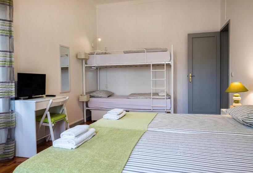 Номер Стандарт Четырехместный Совместный Санузел, Loulé Coreto Hostel