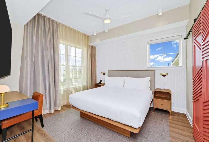 Люкс Кровать Кинг, Embassy Suites By Hilton St Augustine Beach Oceanfront Resort