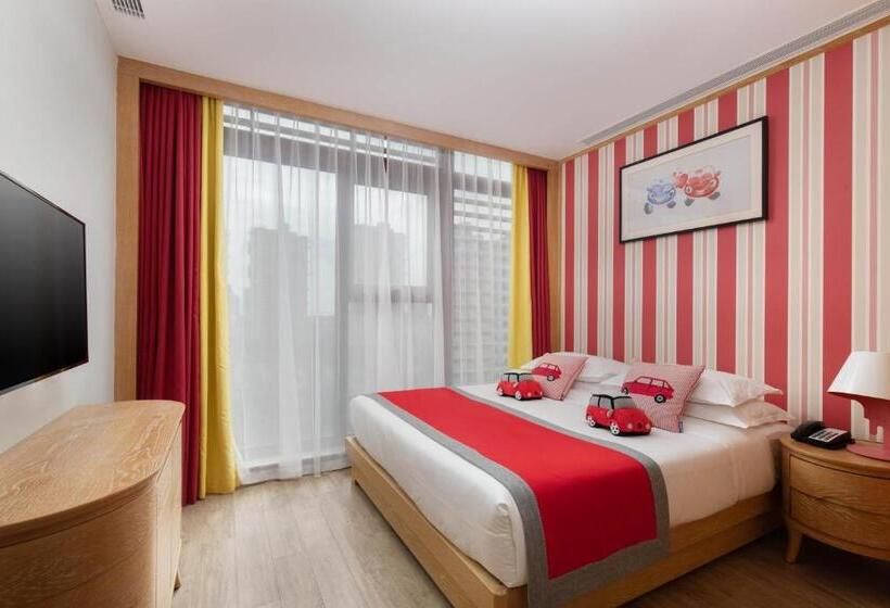 סוויטת 2 חדרי שינה, Mangrove Tree Resort World Sanya Bay  Elader Palm Tower