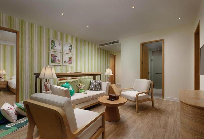 침실 2개 스위트, Mangrove Tree Resort World Sanya Bay  Elader Palm Tower