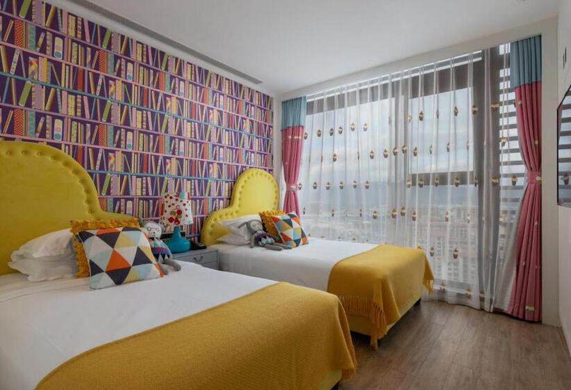 Suite 2 Camere da Letto, Mangrove Tree Resort World Sanya Bay  Elader Palm Tower