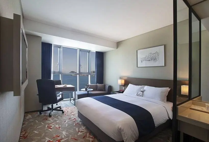 اتاق استاندارد با چشم‌انداز دریا, Asti Hotel Busan Station