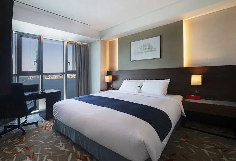 اتاق استاندارد با چشم‌انداز دریا, Asti Hotel Busan Station