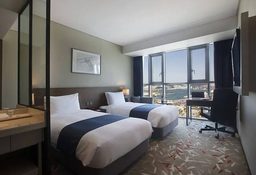 اتاق استاندارد با چشم‌انداز دریا, Asti Hotel Busan Station