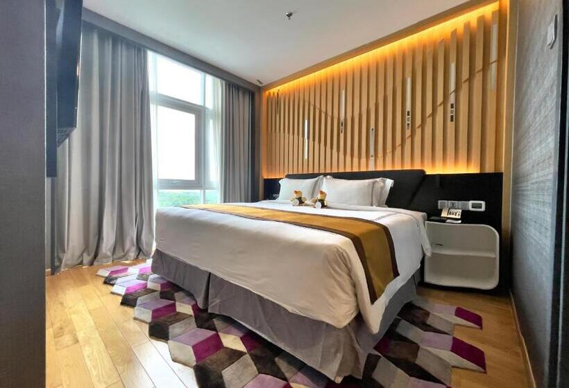 Апартаменты Deluxe 1 Спальня Вид на Море, Fraser Place Puteri Harbour