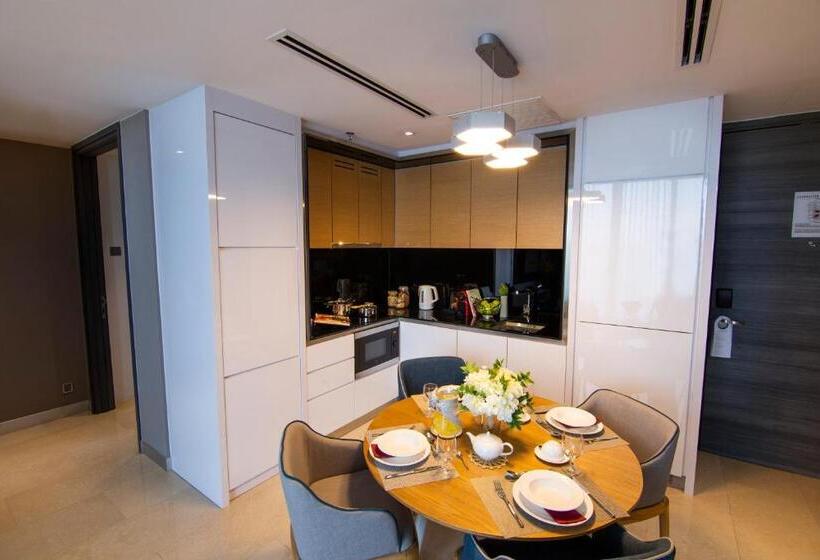 Апартаменты 2 Спальни, Fraser Place Puteri Harbour