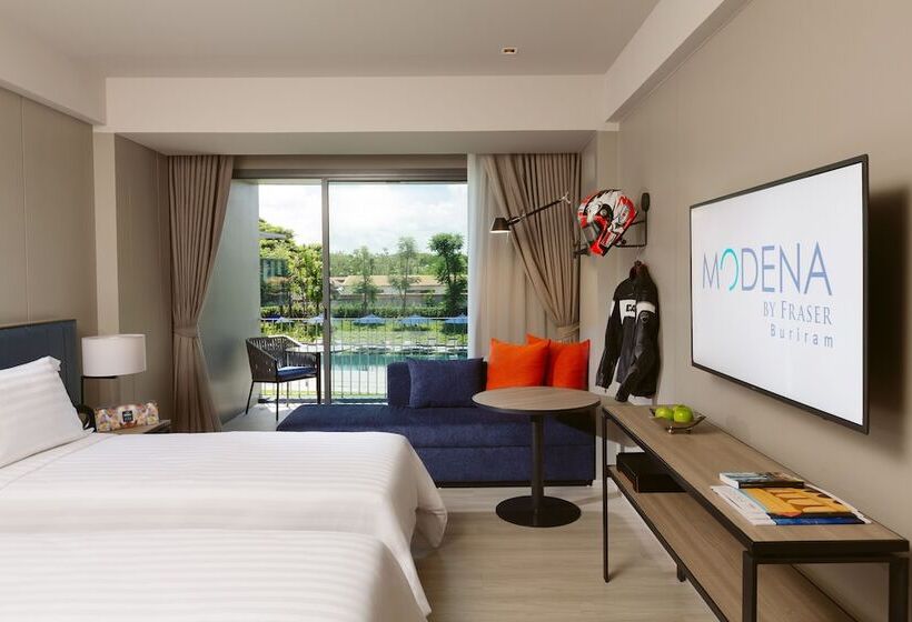테라스 디럭스 룸, Modena By Fraser Buriram