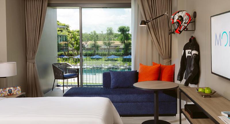 테라스 디럭스 룸, Modena By Fraser Buriram