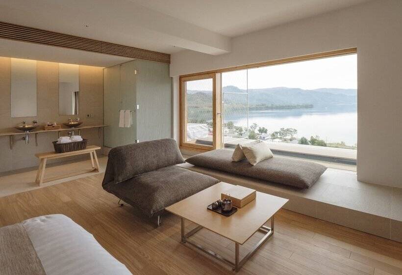 스탠다드 룸 더블 침대, We Hotel Toya