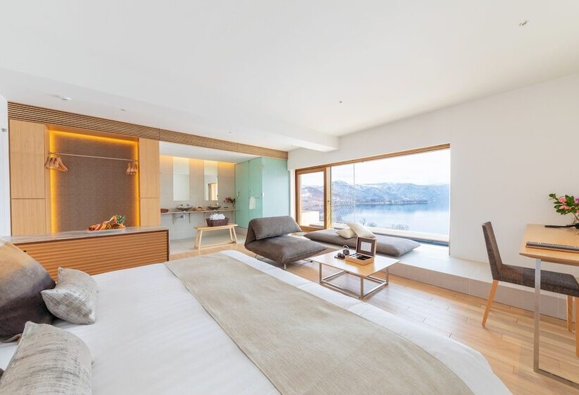 스탠다드 룸 더블 침대, We Hotel Toya