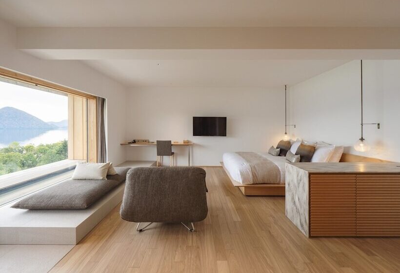 스탠다드 룸 더블 침대, We Hotel Toya