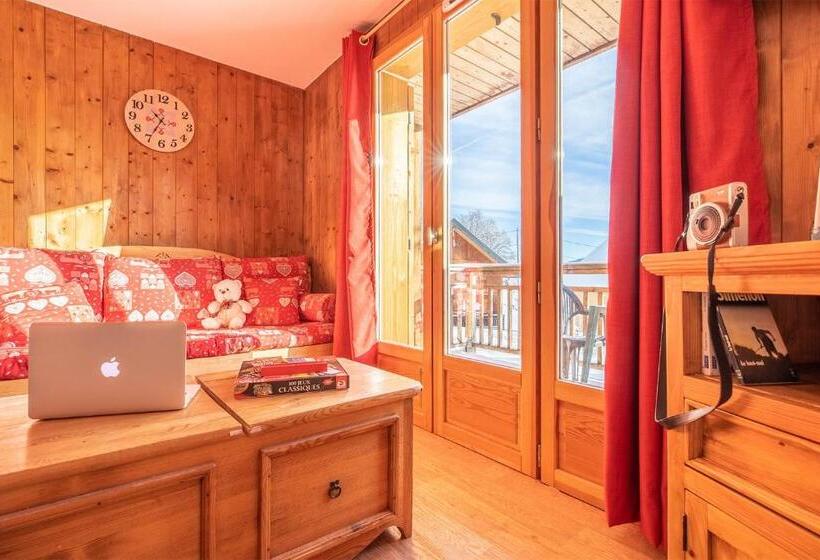 شقة غرفة واحدة, Madame Vacances Residence Les Chalets Du Berger