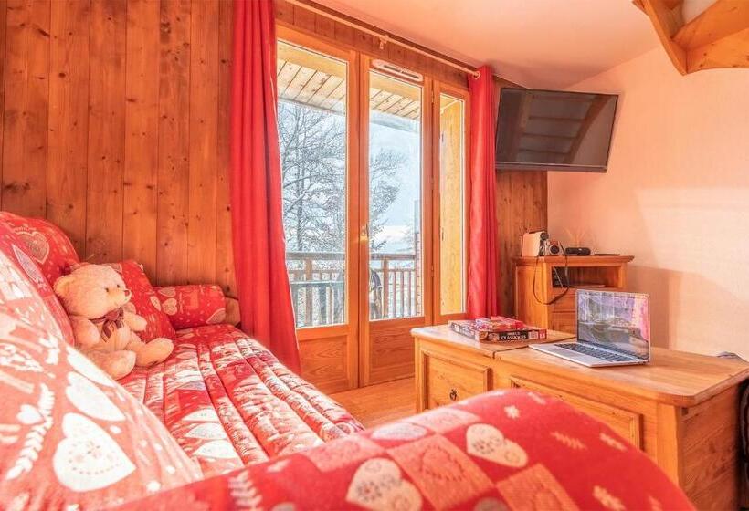 شقة غرفة واحدة, Madame Vacances Residence Les Chalets Du Berger