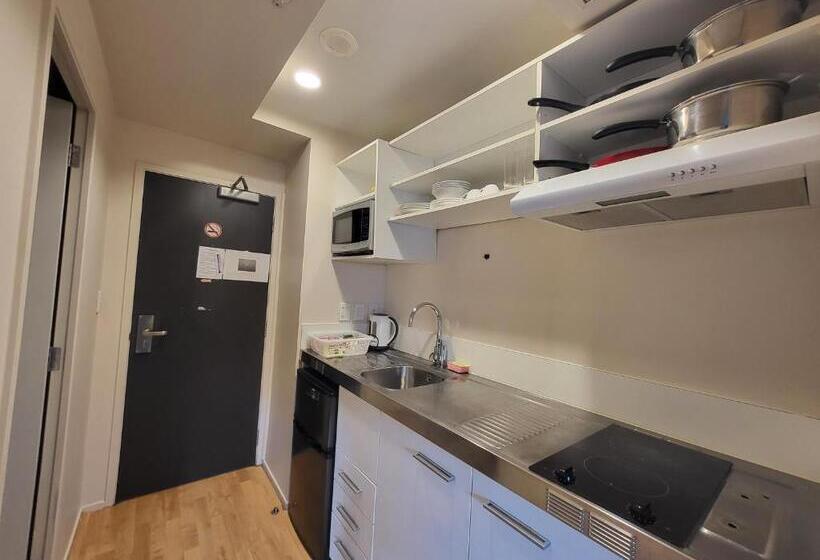 带双人床的标准工作室, Empire Apartments