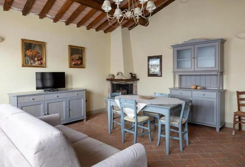 プールの見える1ベッドルームアパートメント, Agriturismo Villetta Di Monterufoli