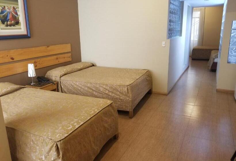 اتاق استاندارد چهار تخته, El Brujo Hotel Centro Histórico