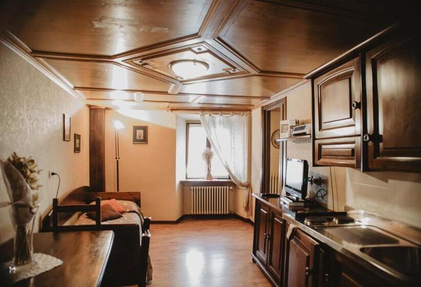 １ベッドルームのスーペリアアパートメント, Ristorante Residence Giardini