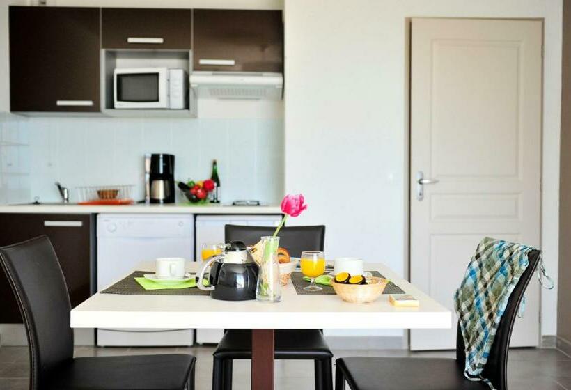 침실 1개 테라스 아파트, Résidence Goélia An Douar