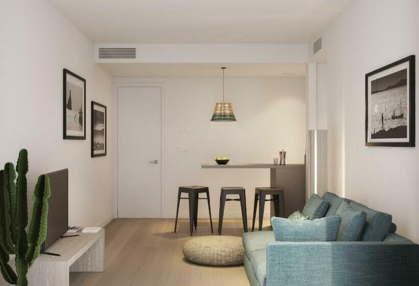침실 1개 아파트, White Apartments   Adults Only