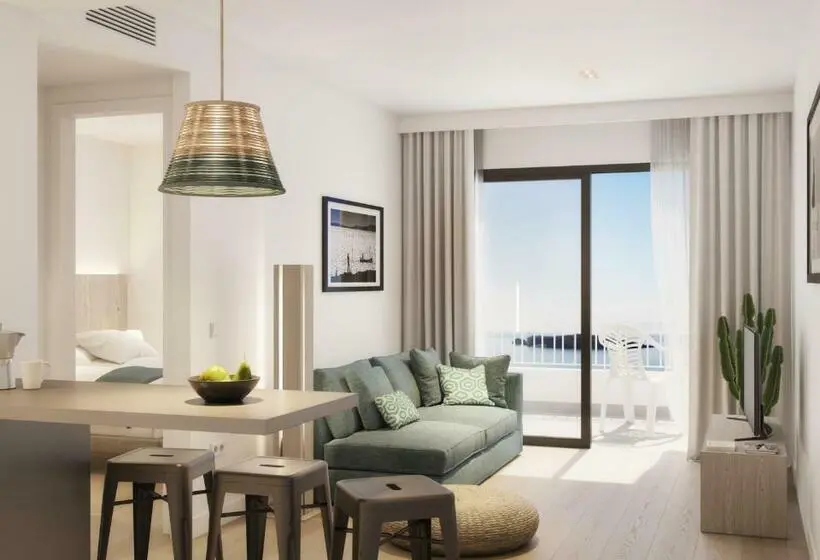 آپارتمان 1 خوابه با چشم‌انداز دریا, White Apartments   Adults Only
