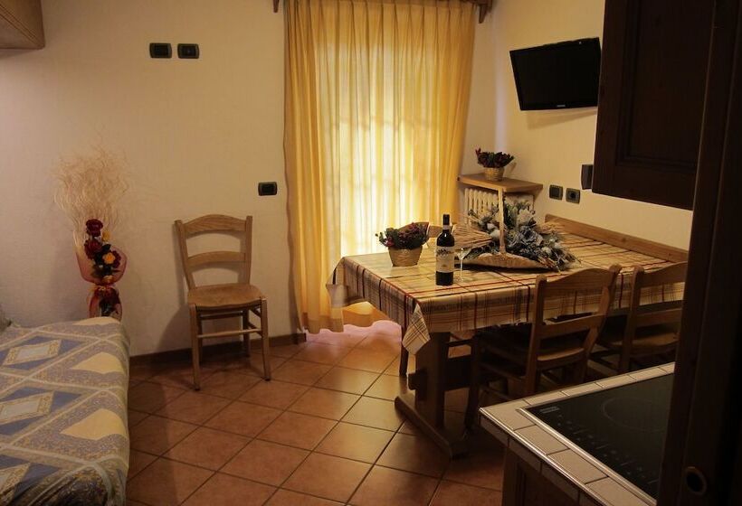 １ベッドルームアパートメント, Chalet Del Sole Per Gruppi