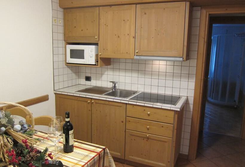 １ベッドルームアパートメント, Chalet Del Sole Per Gruppi