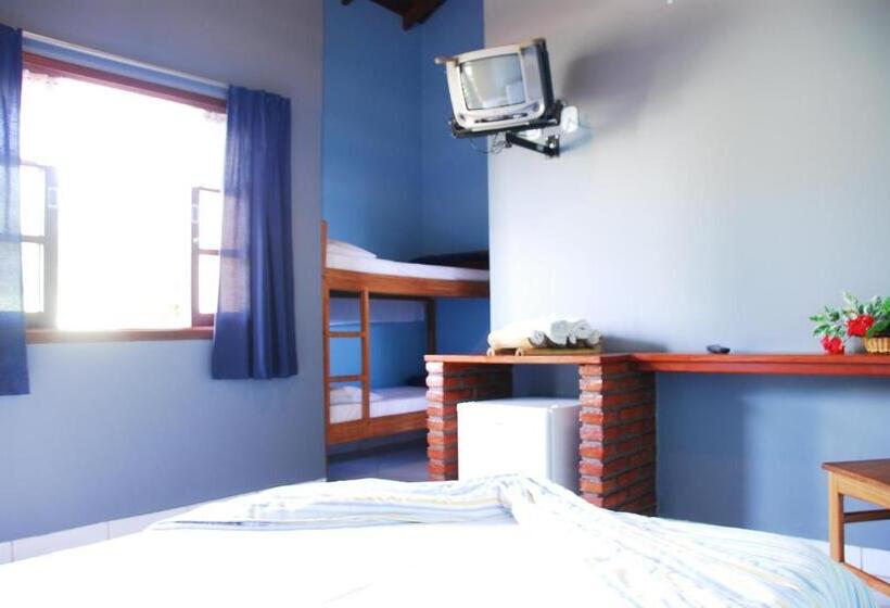 Четырехместный Номер Deluxe, Pousada Moinho De Vento